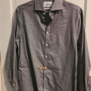 Charleston tyrwhitt extra slim fit grey shirt 16/33